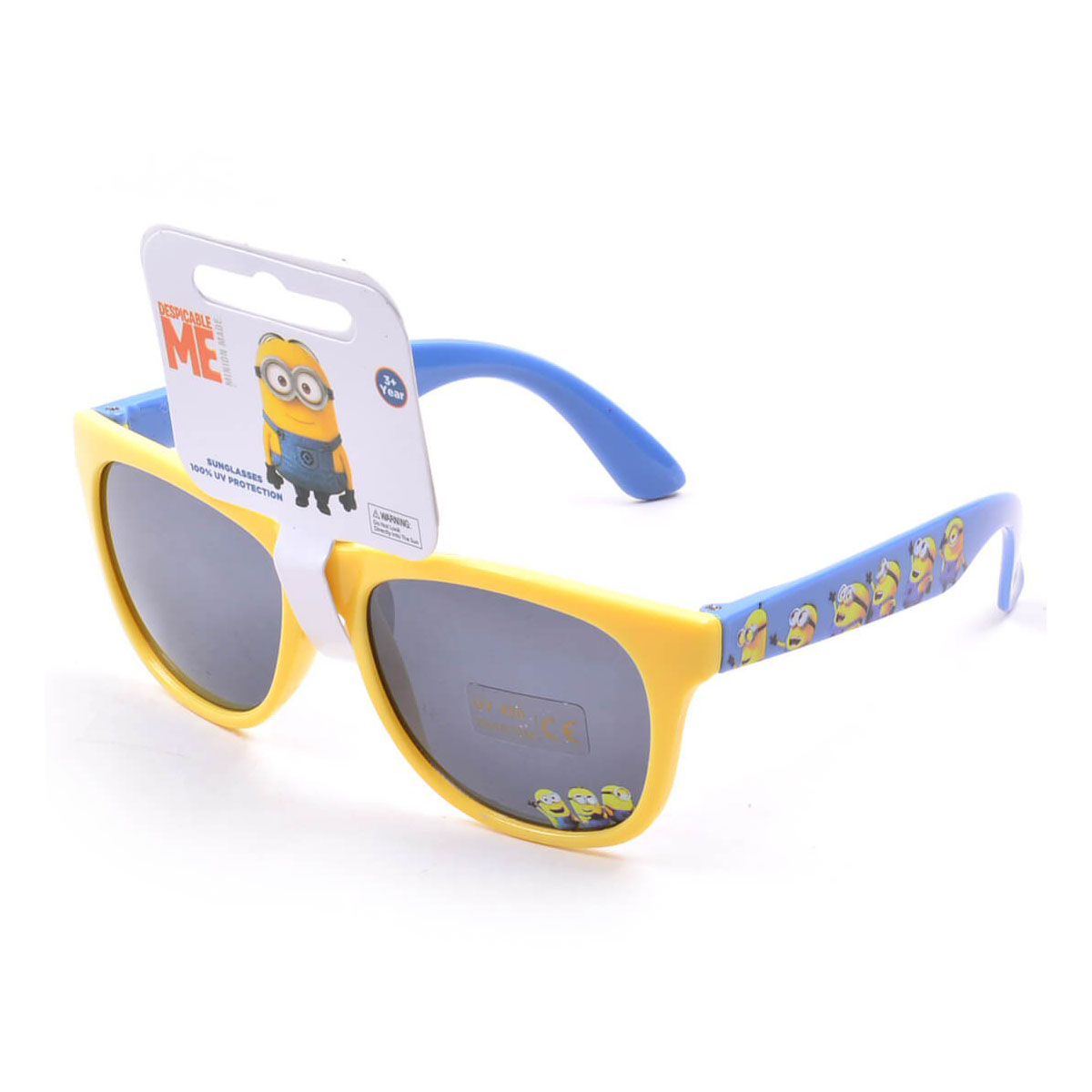 My Baby Excels Minion Wayfarer Sunglasses Yellow Frame