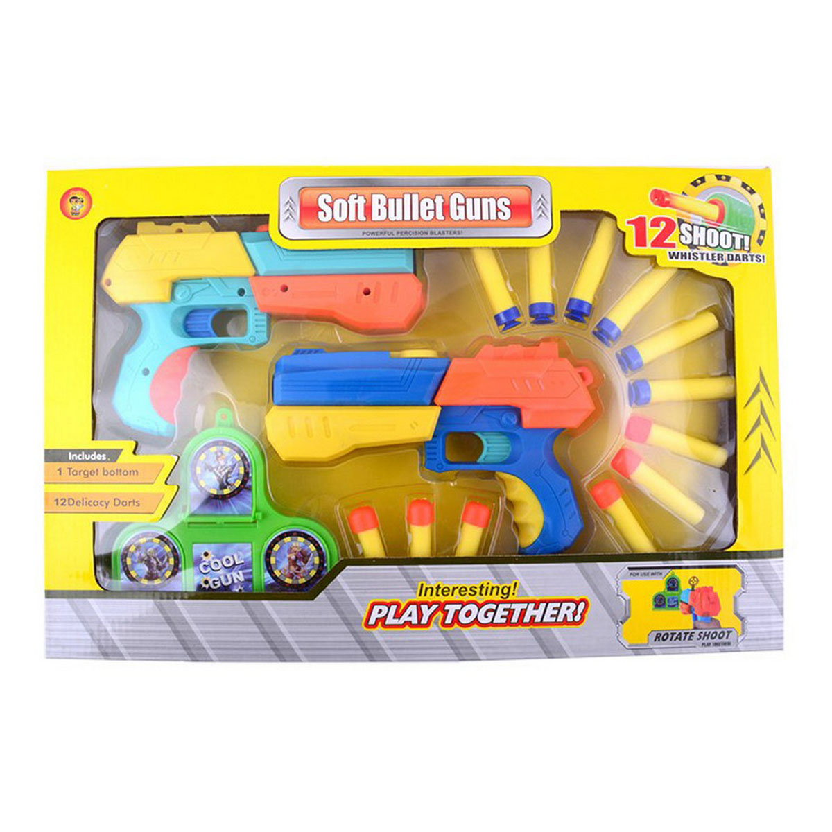 Kids Toy Gun with Soft Bullet