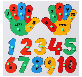 Little Genius - Hand Counting Puzzle