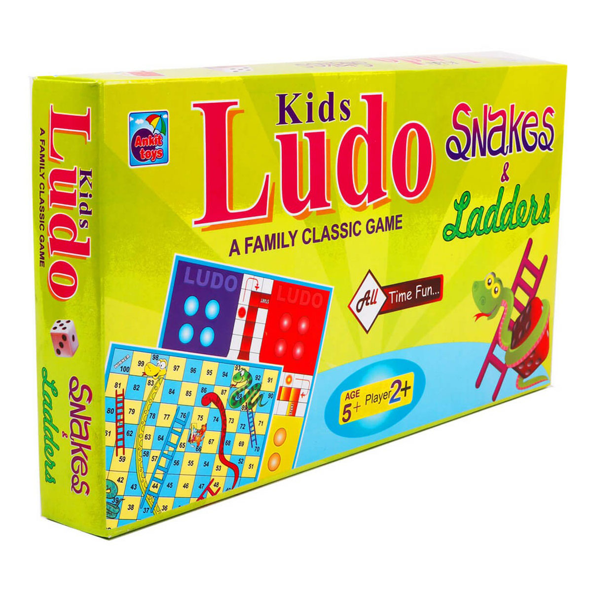 Ankit Ludo Snake & Ladders Classic Game