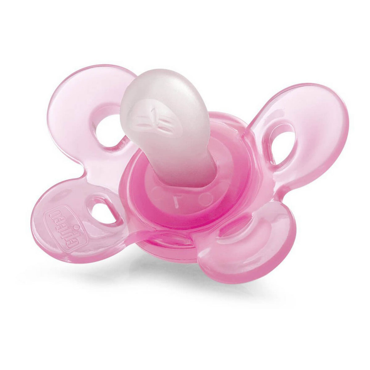 Chicco Physio Comfort Silicone Soother 0-6 M Pink
