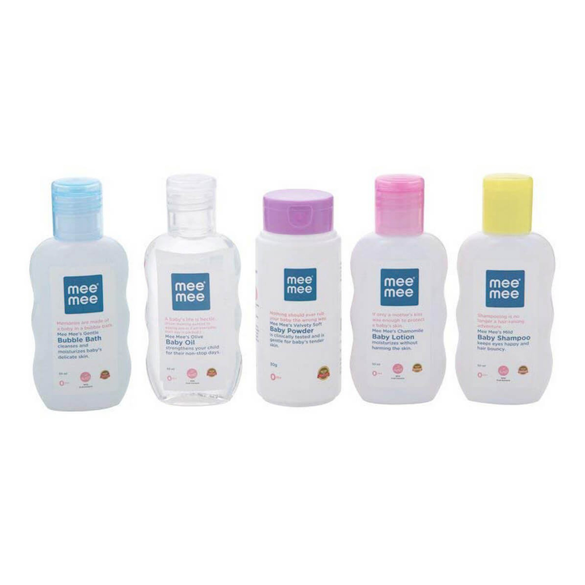 Mee Mee Baby Care Travel Kit (Pack of 5)