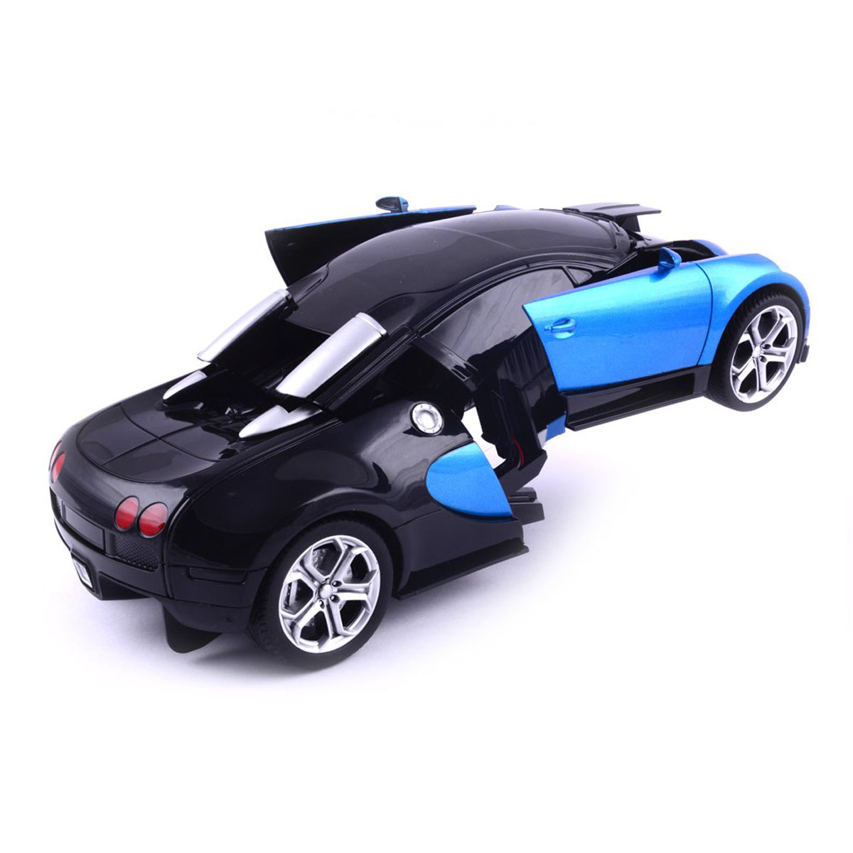 Remote Control Transformer Car for Kids- Blue colour