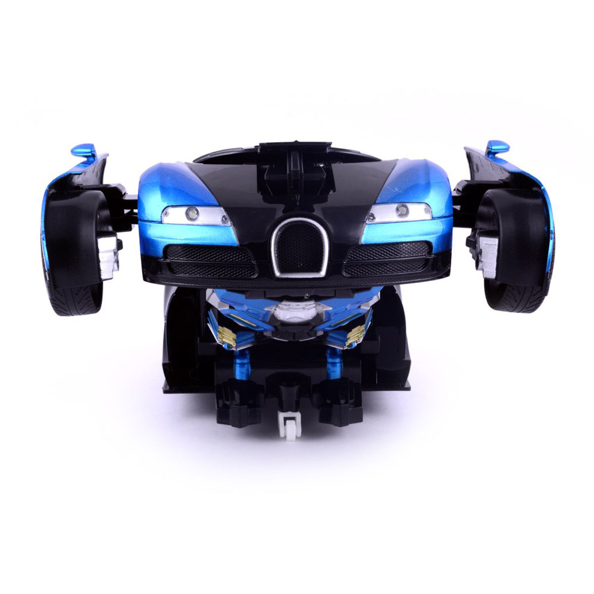 Remote Control Transformer Car for Kids- Blue colour