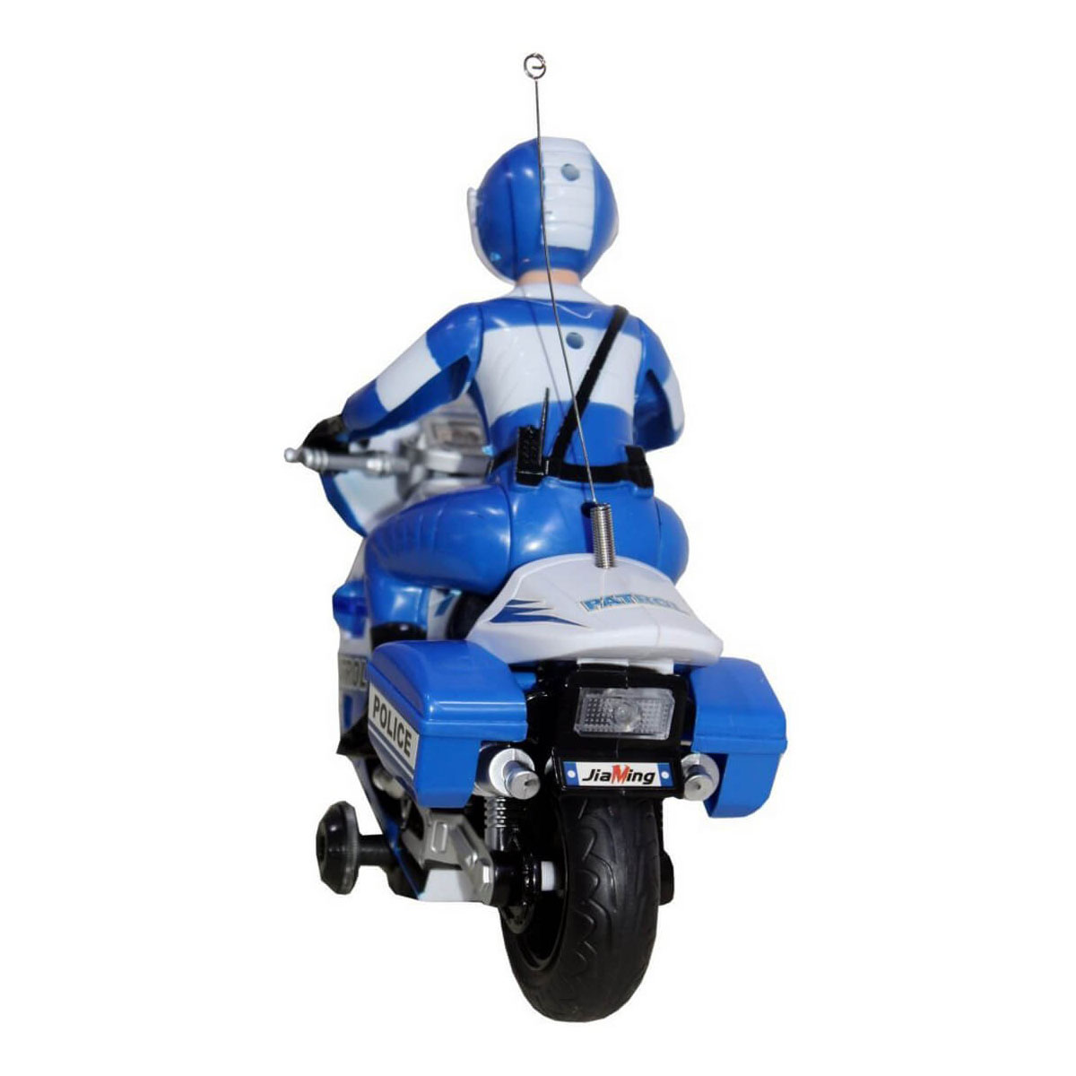 Police Patrol Motorcycle Radio Control Motor Bike for Kids