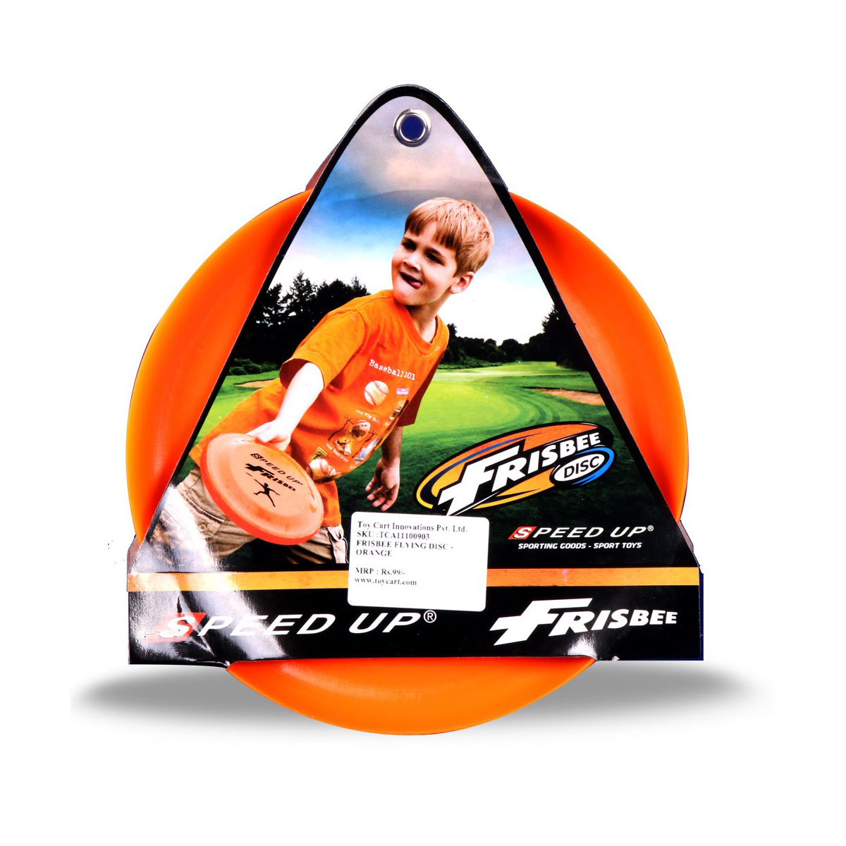 Speed Up Frisbee Flying Disc-Orange