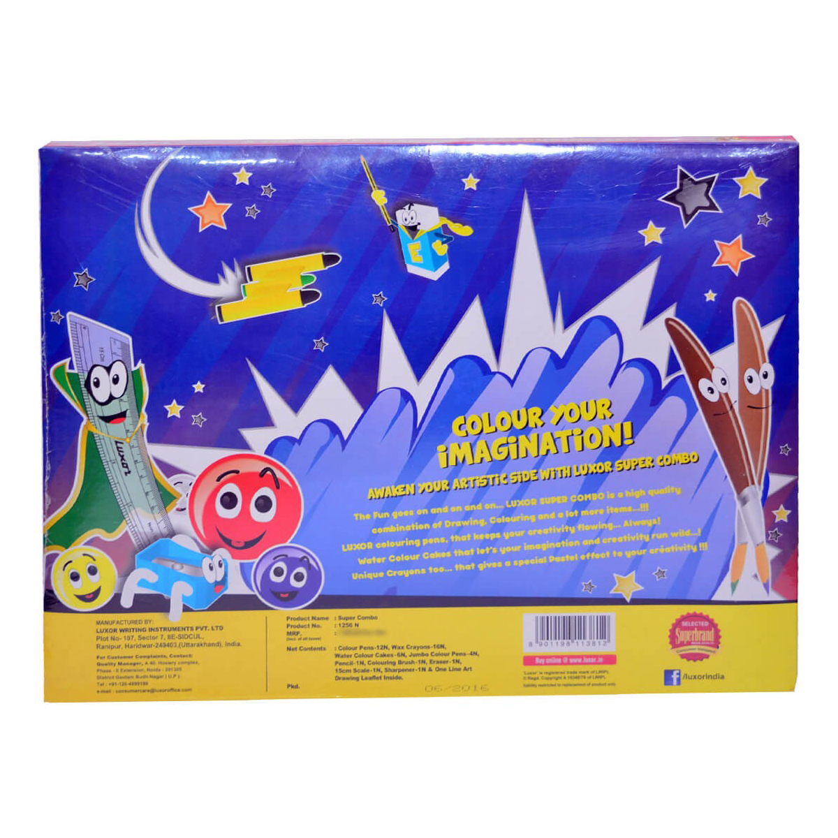 Luxor Drawing & Coloring Set Junior Super Combo Stationery