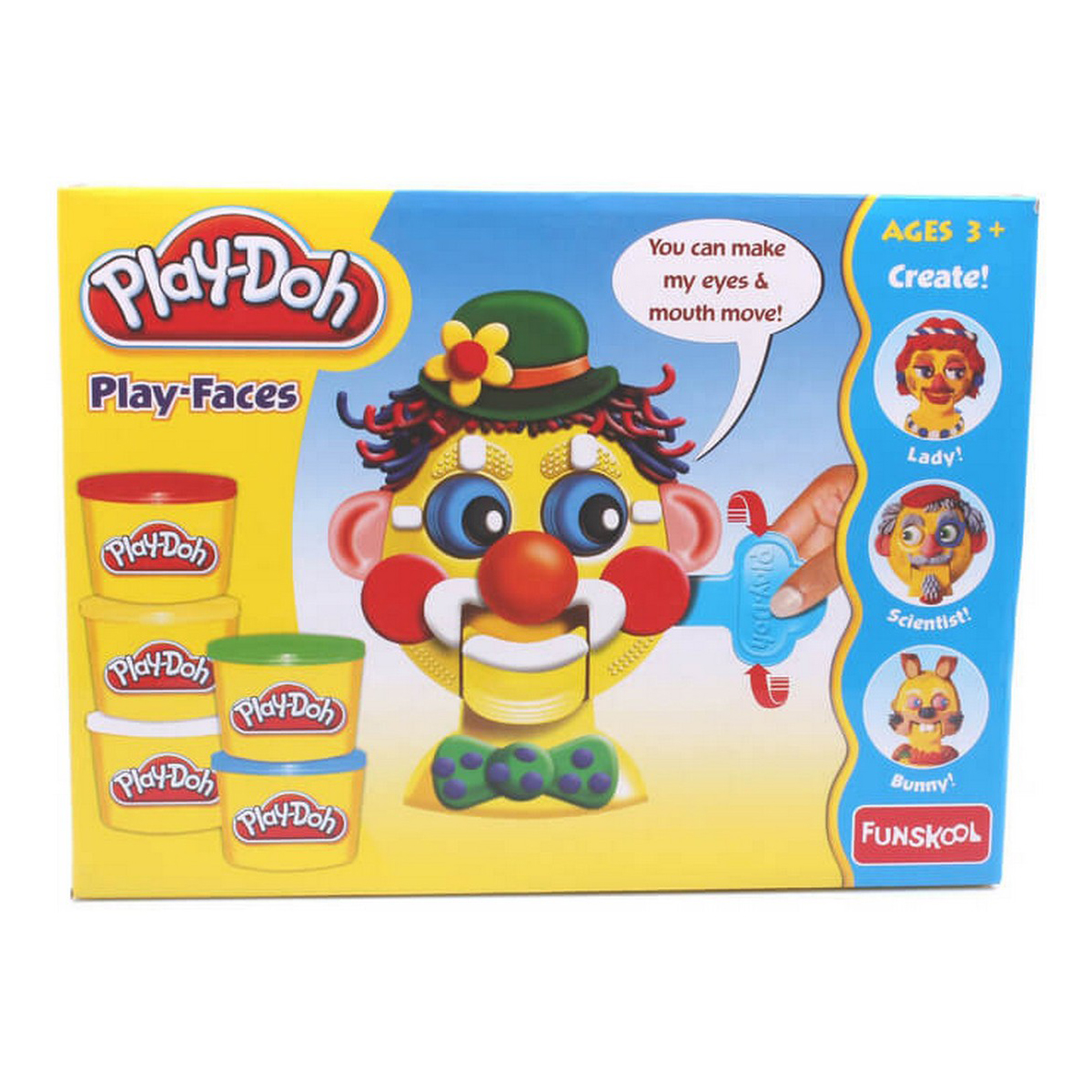 Funskool Playdoh Play Faces for Kids