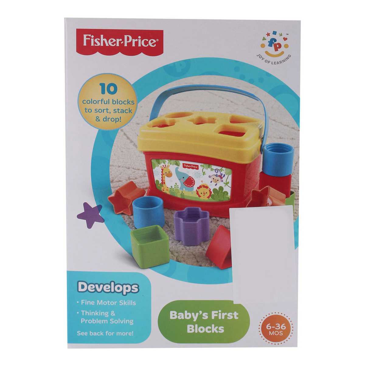 Fisher Price Baby’s First Blocks- Multicolor