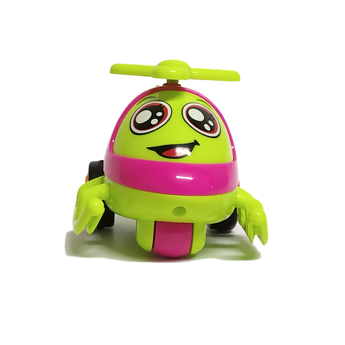 Green and Pink Helicopter