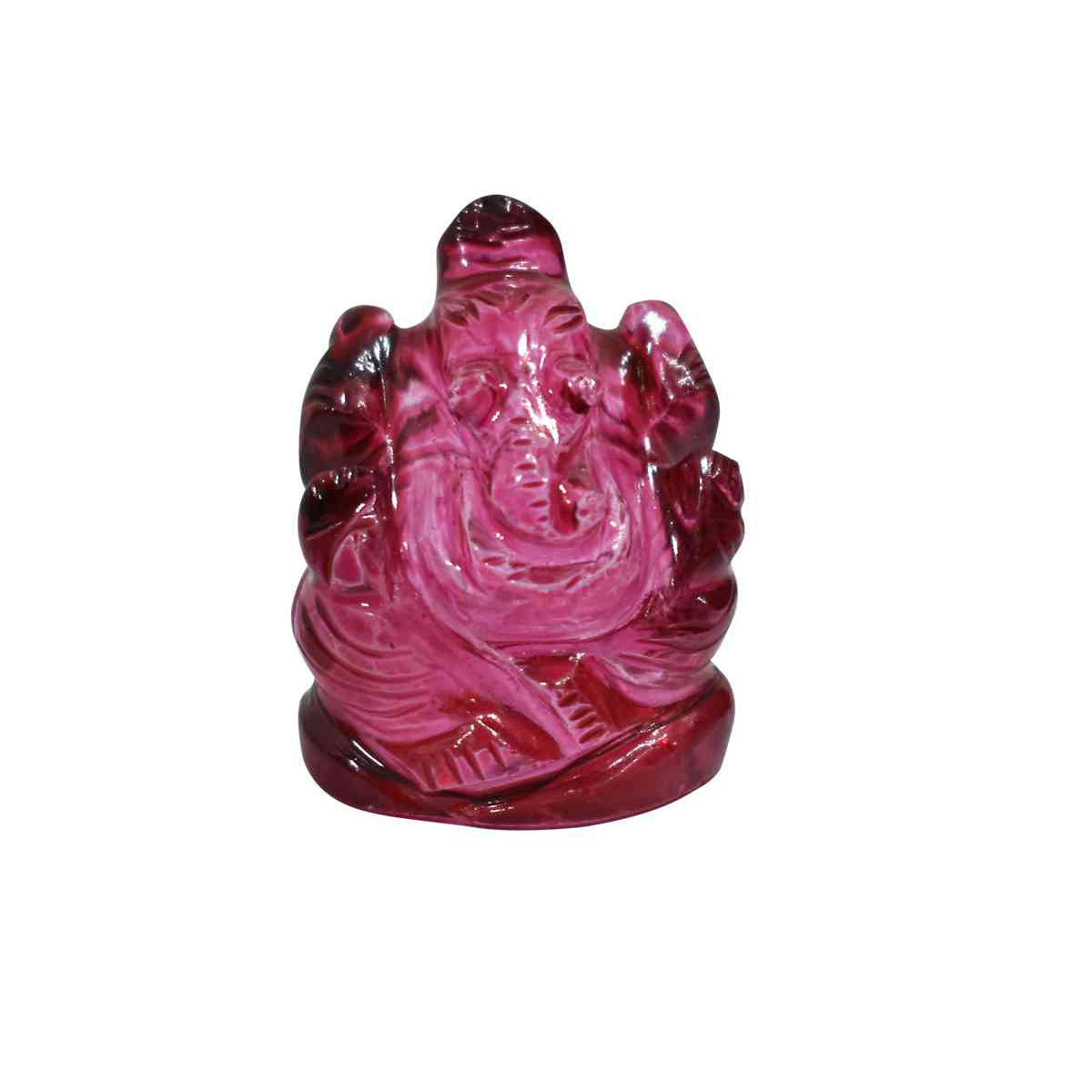 Red Crystal Ganesha